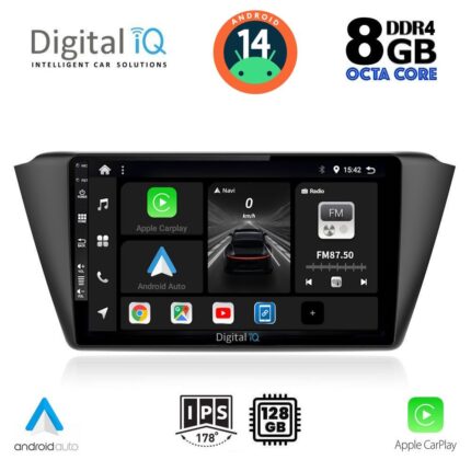 DIGITAL IQ BXF 7582_CPAA (9inc) MULTIMEDIA TABLET for SKODA FABIA mod. 2015>