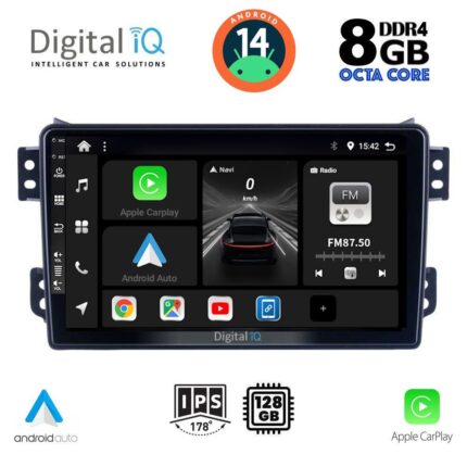 DIGITAL IQ BXF 7682_CPAA (9inc) MULTIMEDIA TABLET for OPEL AGILA - SUZUKI SPLASH mod. 2008>