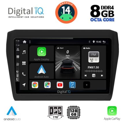 DIGITAL IQ BXF 7686_CPAA (9inc) MULTIMEDIA TABLET for SUZUKI SWIFT mod. 2017>