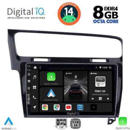 DIGITAL IQ BXF 7747_CPAA (10inc) MULTIMEDIA TABLET for VW GOLF 7 mod. 2013-2020