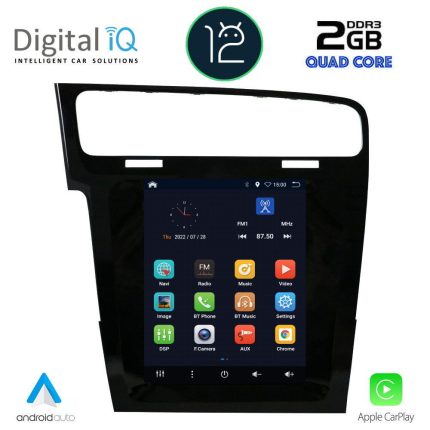 DIGITAL IQ BXH 3985_CPA TESLA STYLE  for VW GOLF 7 mod. 2013>