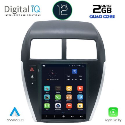 DIGITAL IQ BXH 3952_CPA TESLA STYLE for MITSUBISHI ASX mod. 2009>