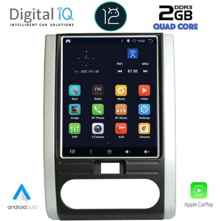 DIGITAL IQ BXH 3967_CPA TESLA STYLE for NISSAN XTRAIL mod. 2007-2014
