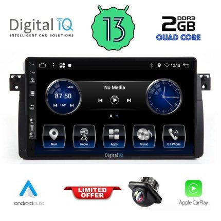DIGITAL IQ BXH 3042_CPA (9inc) MULTIMEDIA TABLET for BMW S.3 (E46) mod. 1998-2005