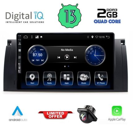 DIGITAL IQ BXH 3045_CPA (9inc) MULTIMEDIA TABLET for BMW Series 5 (E39) mod. 1997-2005 | X5 (E53) mod. 1999-2006
