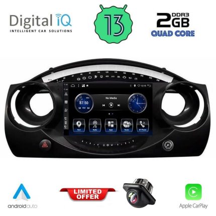 DIGITAL IQ BXH 3063_CPA (9inc) MULTIMEDIA TABLET for MINI COOPER (R50-R52-R53) mod. 2000-2006
