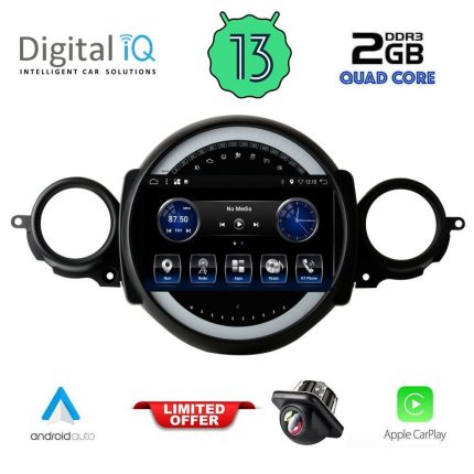 DIGITAL IQ BXH 3064_CPA (9inc) MULTIMEDIA TABLET for MINI COOPER (R56-R57) mod. 2006-2014 - CLUBMAN (R55) mod. 2007-2014