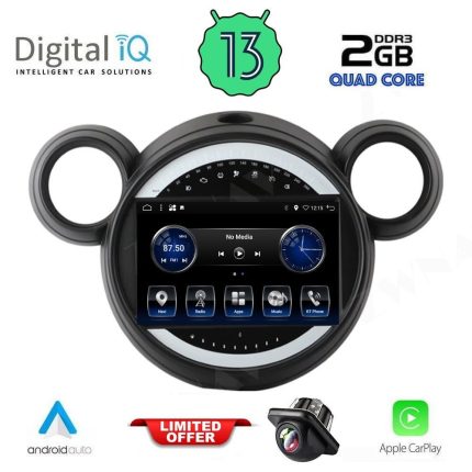 DIGITAL IQ BXH 3065_CPA (9inc) MULTIMEDIA TABLET for MINI COUNTRYMAN (R60) mod. 2010-2016 - PACEMAN (R61) mod. 2013-2016
