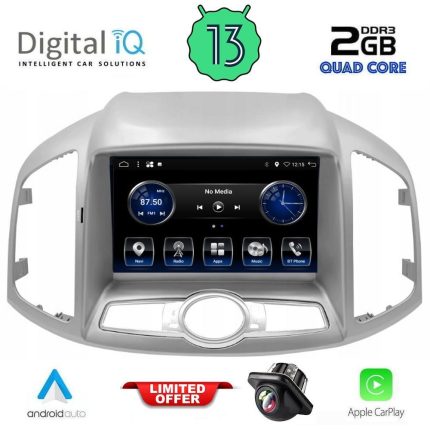 DIGITAL IQ BXH 3071_CPA (9inc) MULTIMEDIA for CHEVROLET CAPTIVA mod. 2012>