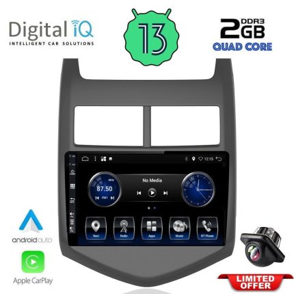 DIGITAL IQ BXH 3074_CPA (9inc) MULTIMEDIA TABLET for CHEVROLET AVEO mod. 2011-2014