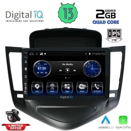 DIGITAL IQ BXH 3076_CPA (9inc) MULTIMEDIA TABLET for CHEVROLET CRUZE mod. 2008-2012