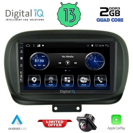 DIGITAL IQ BXH 3134_CPA (9inc) MULTIMEDIA TABLET for FIAT 500X mod. 2014>