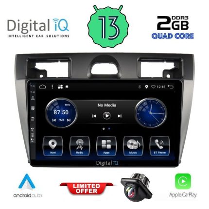 DIGITAL IQ BXH 3153_CPA (9inc) MULTIMEDIA TABLET for FORD FIESTA mod. 2005-2008