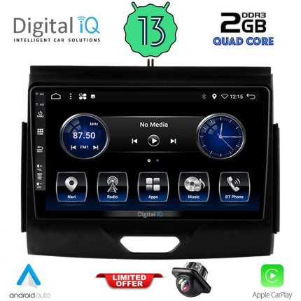 DIGITAL IQ BXH 3172_CPA (9inc) MULTIMEDIA TABLET for FORD RANGER mod. 2015-2018