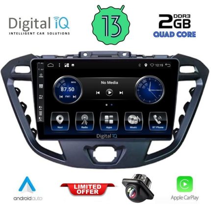 DIGITAL IQ BXH 3177_CPA (9inc) MULTIMEDIA TABLET for FORD TRANSIT CUSTOM | TOURNEO CUSTOM mod. 2013-2019