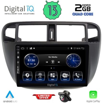 DIGITAL IQ BXH 3186_CPA A/C (9inc) MULTIMEDIA TABLET for HONDA CIVIC mod. 1995-2001