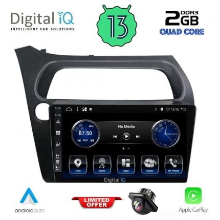 DIGITAL IQ BXH 3189_CPA (9inc) MULTIMEDIA TABLET for HONDA CIVIC 3D-5D mod. 2006-2012