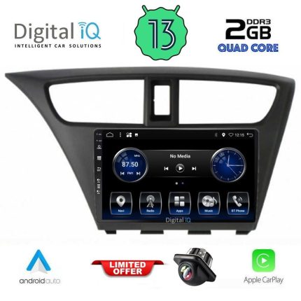 DIGITAL IQ BXH 3190_CPA (9inc) MULTIMEDIA TABLET for HONDA CIVIC mod. 2012-2016