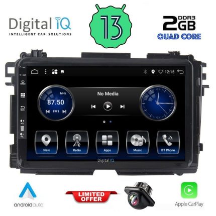 DIGITAL IQ BXH 3201_CPA (9inc) MULTIMEDIA TABLET for HONDA HRV mod. 2015-2021