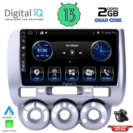DIGITAL IQ BXH 3210_CPA A/C (9inc) MULTIMEDIA TABLET for HONDA JAZZ mod. 2002-2008