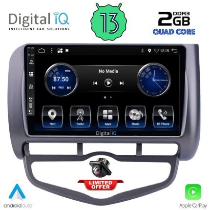 DIGITAL IQ BXH 3210_CPA CLIMA (9inc) MULTIMEDIA TABLET for HONDA JAZZ mod. 2002-2008