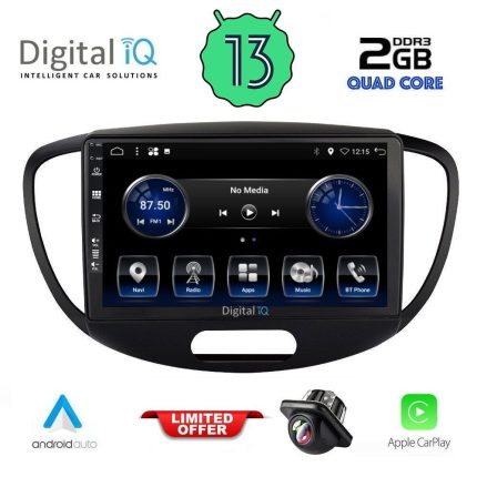 DIGITAL IQ BXH 3223_CPA (9inc) MULTIMEDIA TABLET for HYUNDAI i10 mod. 2008-2013