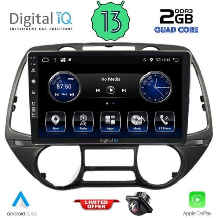 DIGITAL IQ BXH 3226_CPA  (9inc) MULTIMEDIA TABLET for HYUNDAI i20 mod. 2008-2013