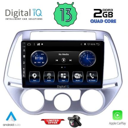 DIGITAL IQ BXH 3227_CPA CLIMA (9inc) MULTIMEDIA TABLET for HYUNDAI i20 mod. 2008-2012