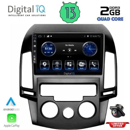 DIGITAL IQ BXH 3231_CPA A/C (9inc) MULTIMEDIA TABLET for HYUNDAI i30 mod. 2007-2012