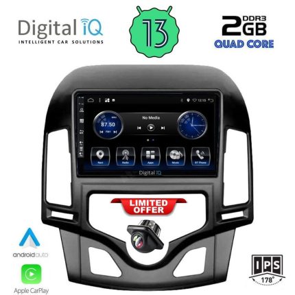 DIGITAL IQ BXH 3231_CPA CLIMA (9inc) MULTIMEDIA TABLET for HYUNDAI i30 mod. 2007-2012