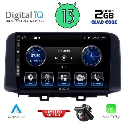 DIGITAL IQ BXH 3237_CPA (10inc) MULTIMEDIA TABLET for HYUNDAI KONA mod. 2017>