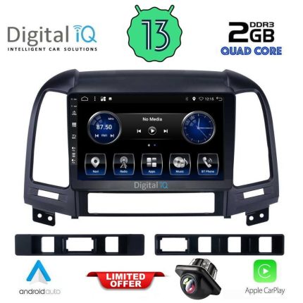 DIGITAL IQ BXH 3239_CPA (9inc) MULTIMEDIA TABLET for HYUNDAI SANTA FE mod. 2005-2013