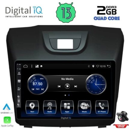 DIGITAL IQ BXH 3255_CPA (9inc) MULTIMEDIA TABLET for ISUZU DMAX mod. 2012-2020