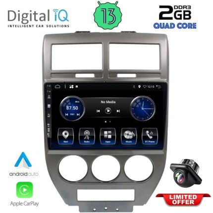 DIGITAL IQ BXH 3276_CPA (10inc) MULTIMEDIA TABLET for JEEP COMPASS - PATRIOT mod. 2007-2016