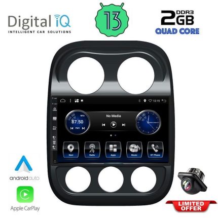 DIGITAL IQ BXH 3277_CPA (10inc) MULTIMEDIA TABLET for JEEP COMPASS - PATRIOT mod. 2007-2016