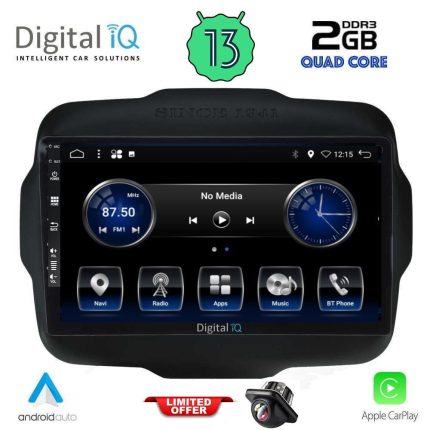 DIGITAL IQ BXH 3290_CPA (9inc) MULTIMEDIA TABLET for JEEP RENEGADE mod. 2014>