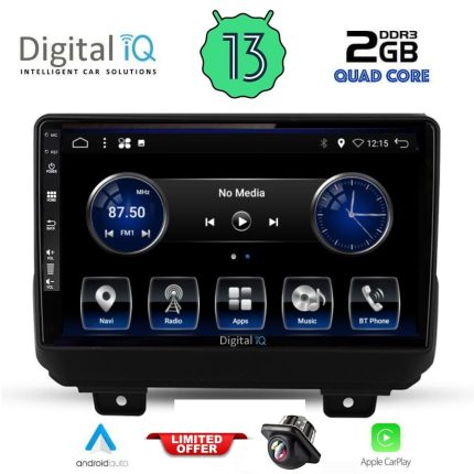 DIGITAL IQ BXH 3298_CPA (9inc) MULTIMEDIA TABLET for JEEP WRANGLER mod. 2018>