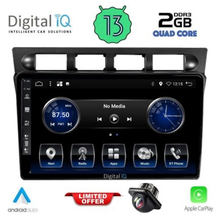 DIGITAL IQ BXH 3306_CPA (9inc) MULTIMEDIA TABLET for KIA PICANTO mod. 2004-2008