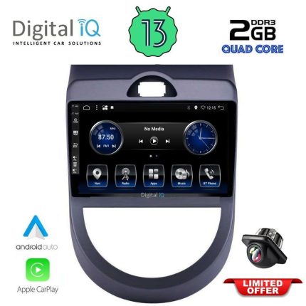 DIGITAL IQ BXH 3320_CPA (9inc) MULTIMEDIA TABLET for KIA SOUL mod. 2008-2013