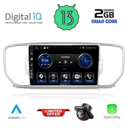 DIGITAL IQ BXH 3326_CPA (9inc) MULTIMEDIA TABLET for KIA SPORTAGE mod. 2015-2018