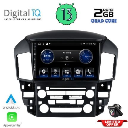 DIGITAL IQ BXH 3344_CPA (9inc) MULTIMEDIA TABLET for LEXUS RX 300 mod. 1998-2003