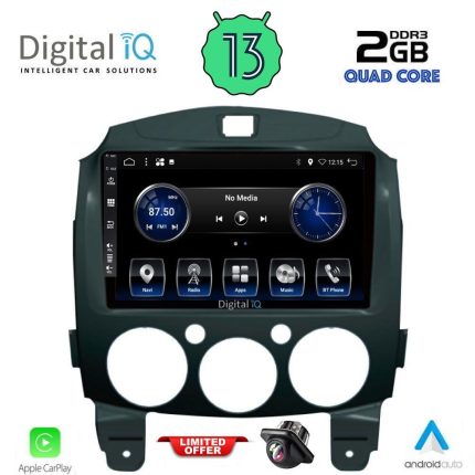 DIGITAL IQ BXH 3361_CPA (9inc) MULTIMEDIA TABLET for MAZDA 2 mod. 2007-2014