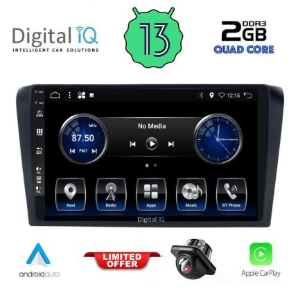DIGITAL IQ BXH 3365_CPA (9inc) MULTIMEDIA TABLET for MAZDA 3 mod. 2003-2008