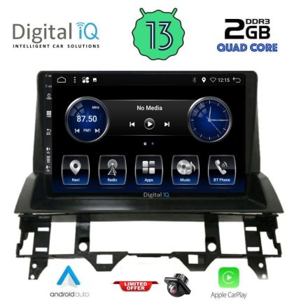 DIGITAL IQ BXH 3376_GPS DASH (10inc) MULTIMEDIA TABLET for MAZDA 6 mod. 2002-2008