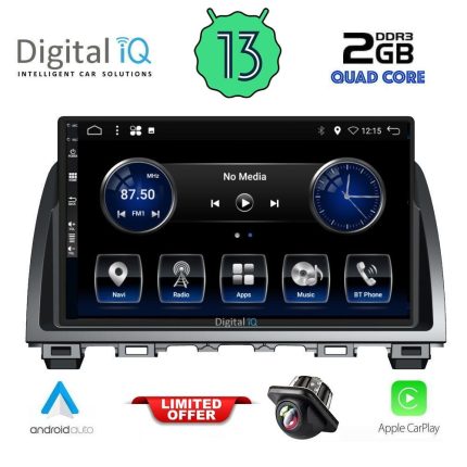 DIGITAL IQ BXH 3378_CPA (9inc) MULTIMEDIA TABLET for MAZDA 6 mod. 2012-2017