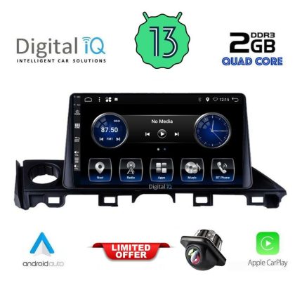 DIGITAL IQ BXH 3379_CPA (9inc) MULTIMEDIA TABLET for MAZDA 6 mod. 2017-2020