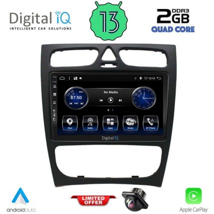 DIGITAL IQ BXH 3402_CPA (9inc) MULTIMEDIA TABLET for MERCEDES C (W203) mod. 1999-2004