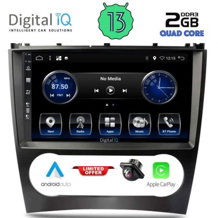 DIGITAL IQ BXH 3404_CPA (9inc) MULTIMEDIA TABLET for MERCEDES C – CLK (W203-209) mod. 2004-2008