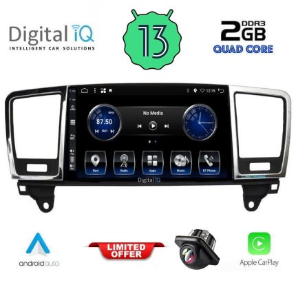 DIGITAL IQ BXH 3415_CPA (9inc) MULTIMEDIA TABLET for MERCEDES ML (W166) – GL (X166) mod. 2011-2019