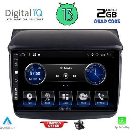 DIGITAL IQ BXH 3436_CPA (9inc) MULTIMEDIA TABLET for MITSUBISHI L200 mod. 2006-2015